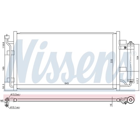 Nissens CONDENSER 940582